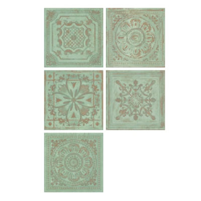 Aparici Gatsby Green Tin плитка для стін
