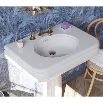 Bleu Provence Romantica раковина з колоною 80 см
