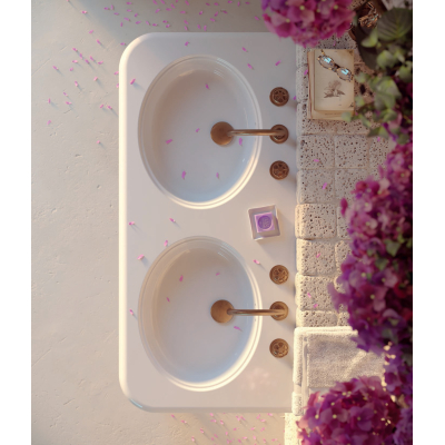Bleu Provence Romantica раковина з колонами подвійна 120 см