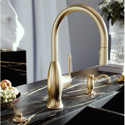 Graff Design Bollero Змішувач для кухні E4833