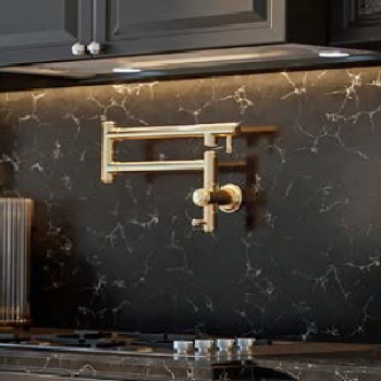Graff Design Duxbury Кран до кухні зі стіни