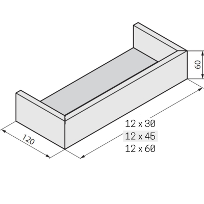 Novellini Frame поличка під дзеркало