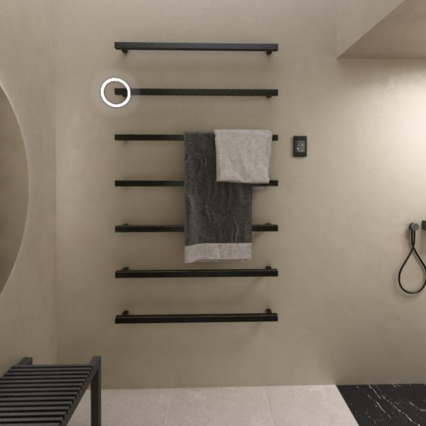 Emmesteel modello I Quadro полотенцесушарка електрична