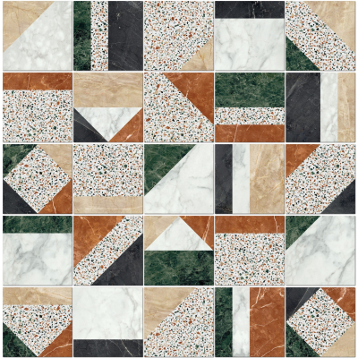 Керамогранітна плитка ABK terrazzo - Play Dots | Drops | Marble