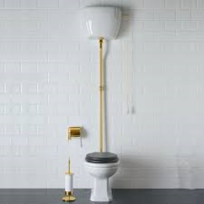 Globo Paestum унітаз з високим бачком білий