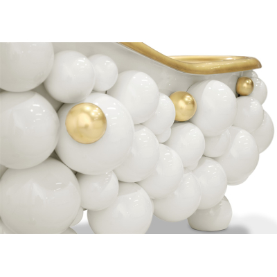 Maison Valentina NEWTON ванна окремостояща Bianco