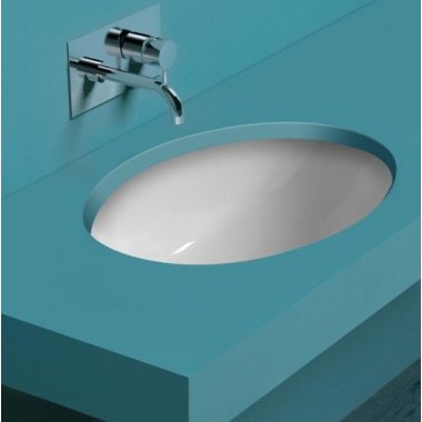 Simas Nevada раковина вбудована  ,біла S53
