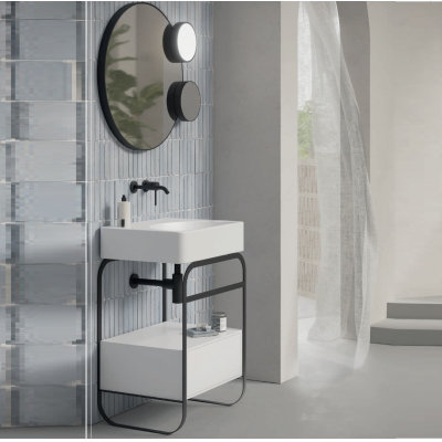 Alice ceramica Lunaris Раковина з консоллю 81