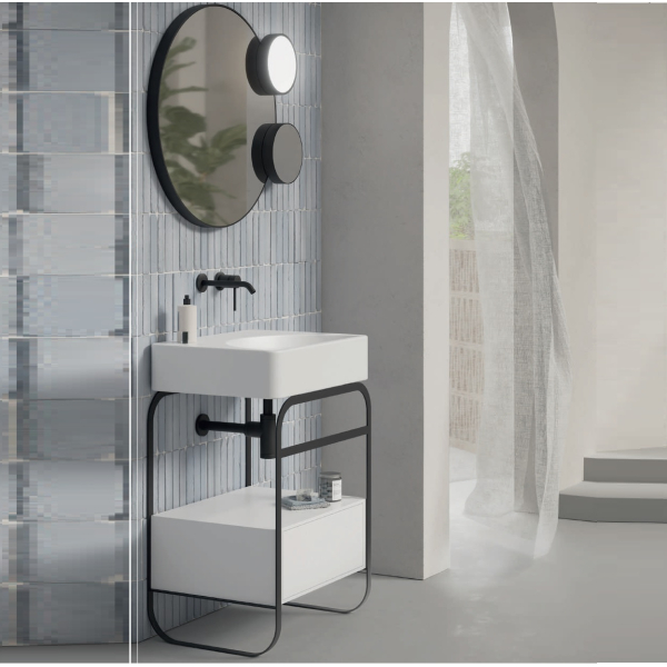 Alice ceramica Lunaris Раковина з консоллю 61