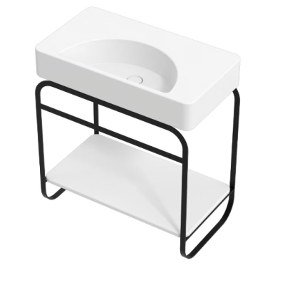 Alice ceramica Lunaris Раковина з консоллю 81