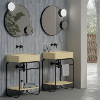 Alice ceramica Lunaris Раковина з консоллю 61 Alice ceramica Lunaris Раковина з консоллю 61
