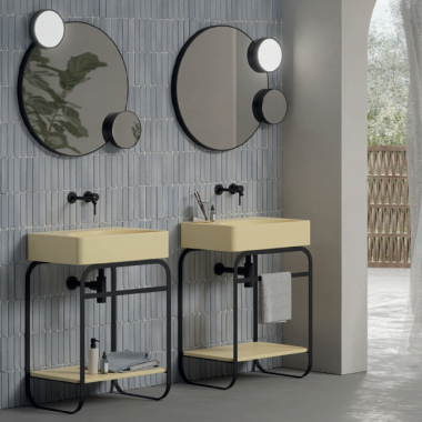 Alice ceramica Lunaris Раковина з консоллю 61
