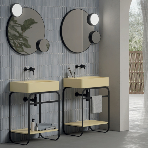 Alice ceramica Lunaris Раковина з консоллю 61