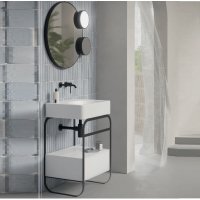 Alice ceramica Lunaris Раковина з консоллю 61