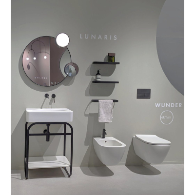 Alice ceramica Lunaris Раковина з консоллю 101