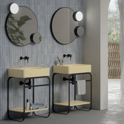 Alice ceramica Lunaris Раковина з консоллю 61