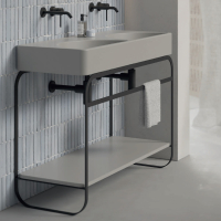 Alice ceramica Lunaris Раковина з консоллю 121 Alice ceramica Lunaris Раковина з консоллю 121