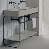 Alice ceramica Lunaris Раковина з консоллю 121 Alice ceramica Lunaris Раковина з консоллю 121