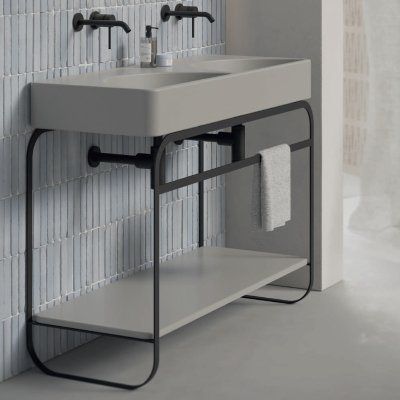 Alice ceramica Lunaris Раковина з консоллю 121