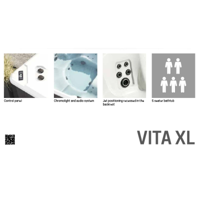 SPA басейн Novellini - Vita XL Spa 200*200