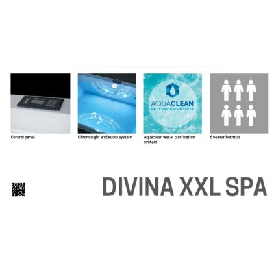 SPA басейн Novellini - Divina XXL Spa 230*215