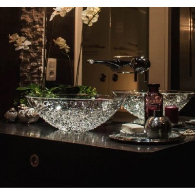 Glass Design Ice Oval small раковина настільна