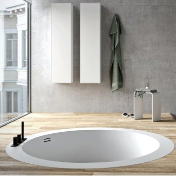 Rexa Design Unico Rotonda Maxi вбудована ванна 150 cм