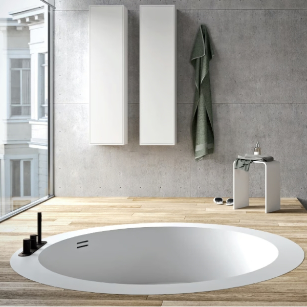 Rexa Design Unico Rotonda Maxi вбудована ванна 150 cм