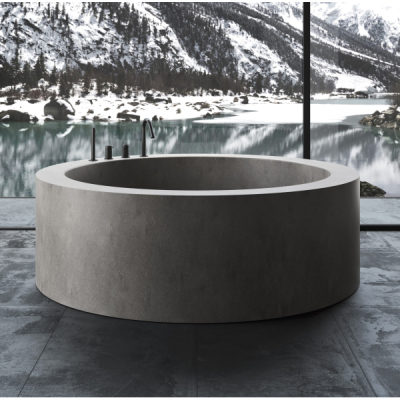 Rexa Design Unico Rotonda Maxi вбудована ванна 150 cм