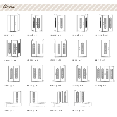 Box&Co Doccia Queen душова в нішу