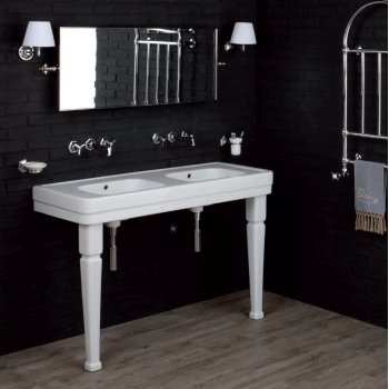 Bleu Provence Provence 900 раковина на колонах біла 130 см