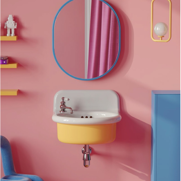 Bleu Provence True Colors Lite раковина 50 см кольорова