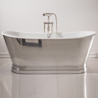 Bleu Provence Antica Stainless steel  ванна окремостояща 170 см  7070AX