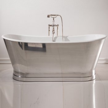 Bleu Provence Antica Stainless steel  ванна окремостояща 170 см  7070AX