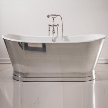 Bleu Provence Antica Stainless steel  ванна окремостояща 170 см  7070AX
