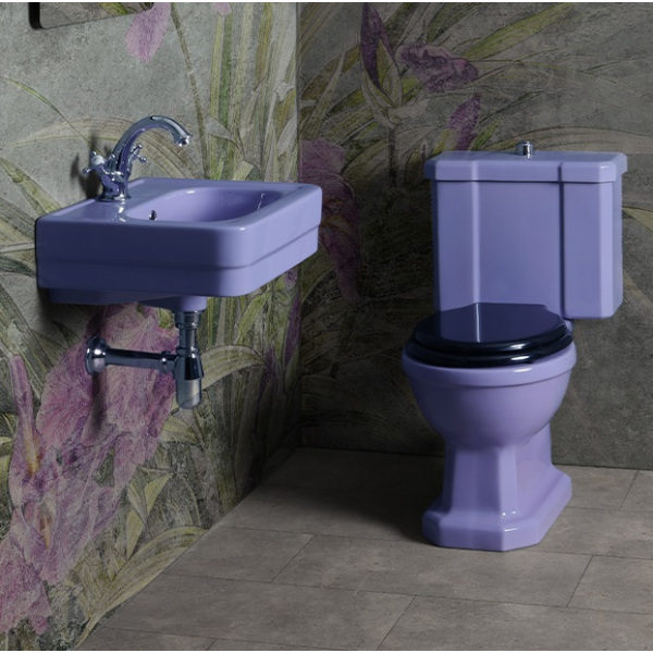 Bleu Provence 900 унітаз підлоговий з бачком кольоровий