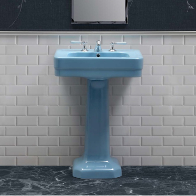 Bleu Provence Provence 900 раковина з колоною кольорова 70 см