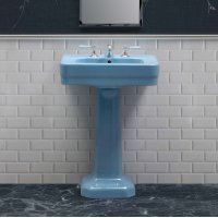Bleu Provence Provence 900 раковина з колоною кольорова 60 см Bleu Provence Provence 900 раковина з колоною кольорова 60 см