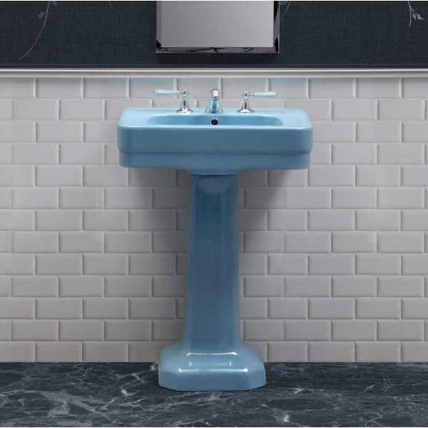 Bleu Provence Provence 900 раковина з колоною кольорова 60 см