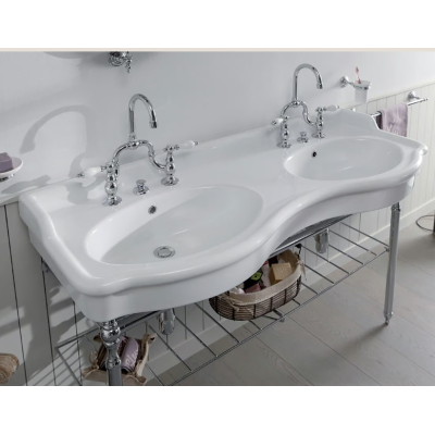 Bleu Provence Provence 800 раковина на колонах біла 140 см(dec)