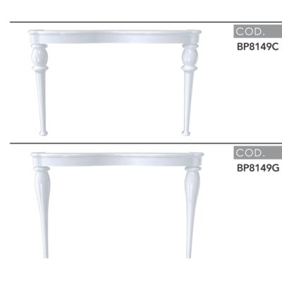 Bleu Provence Provence 800 раковина на колонах біла 140 см(BP8149C )