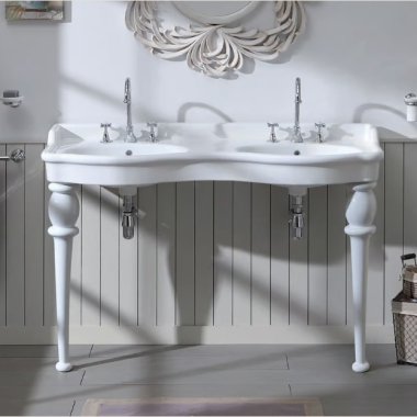 Bleu Provence Provence 800 раковина на колонах біла 140 см(BP8149C )
