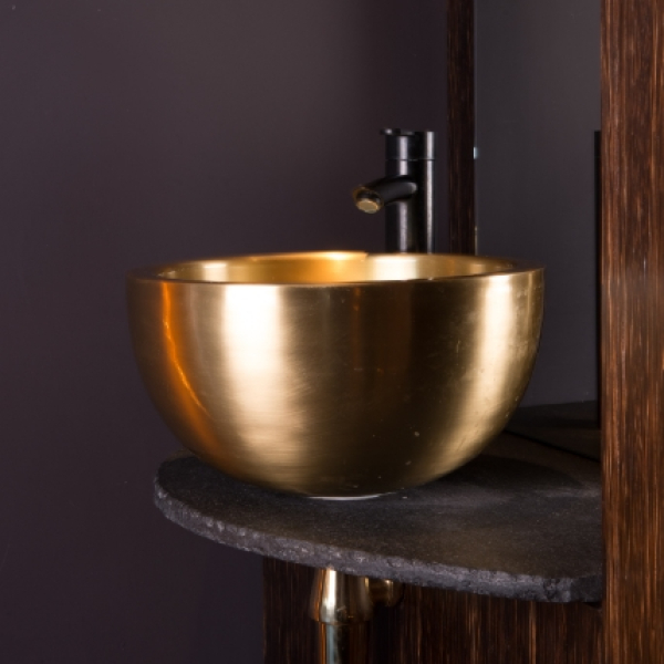 Bleu Provence C-Bowl раковина настільна мідна
