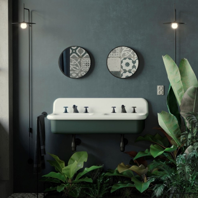 Bleu Provence True Colors Lite раковина подвійна підвісна 102 кольорова