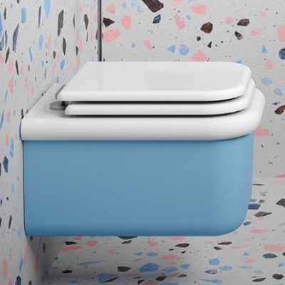 Bleu Provence True Colors унітаз консольний кольоровий