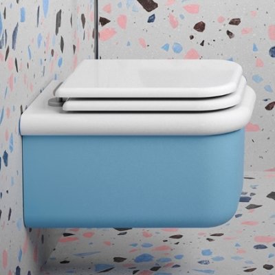 Bleu Provence True Colors унітаз підлоговий кольоровий