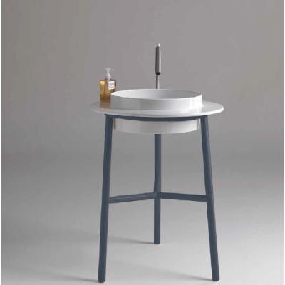 Bleu Provence Wild 600 раковина з консоллю 60 біла