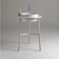 Bleu Provence Wild 600 раковина з консоллю 60 біла Bleu Provence Wild 600 раковина з консоллю 60 біла
