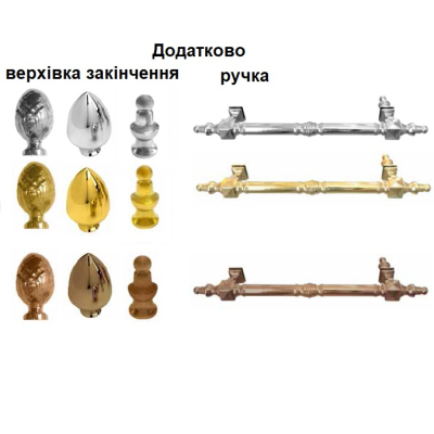 Megius Imperium 1.0 душова кабіна, золото 90*90