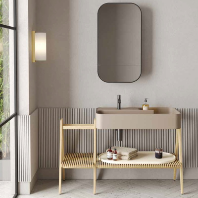Nic Design Trama Раковина накладна з консоллю 131